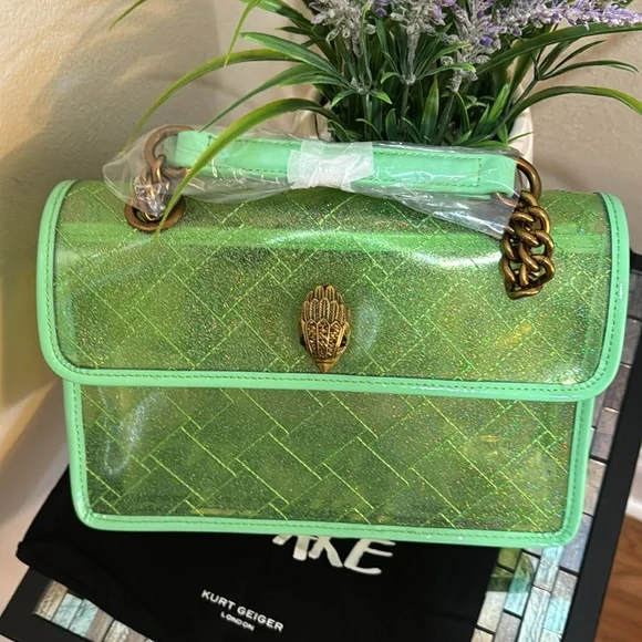 Kurt Geiger London
Kensington Large Vinyl Shoulder Bag - Picture 1 of 16